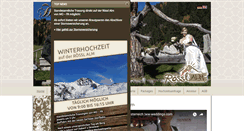 Desktop Screenshot of hochzeit-am-berg.com